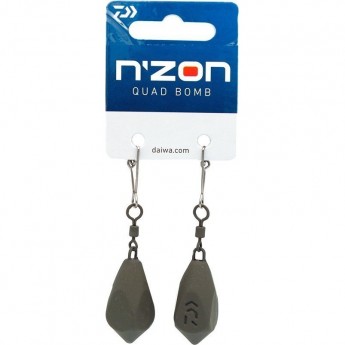 Груз DAIWA N´ZON Quad Bomb 60г 2шт Груз DAIWA N´ZON Quad Bomb 60г 2шт